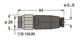 Turck Zubehör f.Feldbus-     BSV4140-0/9 