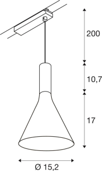 SLV LALU  SET 1  Pendelleuchte   1010797 