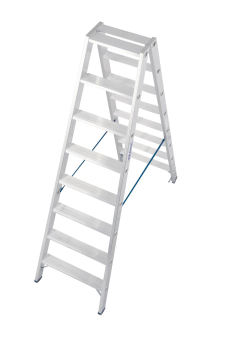 Krause Stufen-Doppelleiter Alu 2x8 
