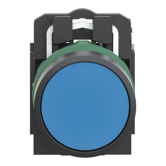 GS Drucktaster flach blau        XB5AA61 