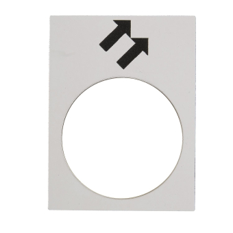 Schneider Bezeichnungsschild   ZB2BY4964 