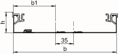 OBO AIKU 25070 Kanalunterteil 