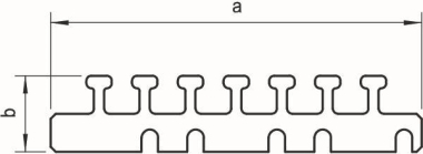 OBO LKM Z150 Leitungshalter 150mm St FS 