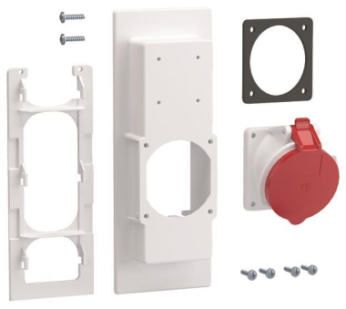 Hager Steckdosenflansch universZ ZY16CEE 