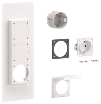 Hager Steckdosenflansch universZ  ZY01SD 