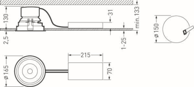 Trilux SNSAct RC5 HRVFL-19 26 9002043451 