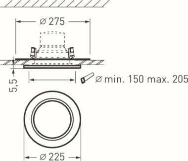 TRILUX               SNS RC05 SP drm 205 