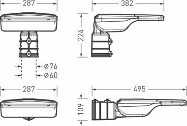 Tril Mastleuchte 2370 ML 4000K   8260640 