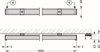 TRIL Lichtbänder -Tragprofile    8453200 