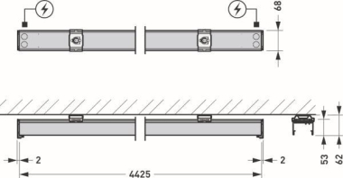 TRIL Lichtbänder -Tragprofile    8453300 
