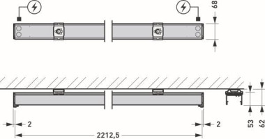 TRIL Lichtbänder -Tragprofile    8452000 