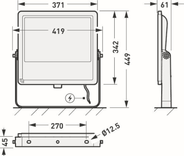 TRIL LED-Scheinwerfer 2390 G2 sw 8420940 