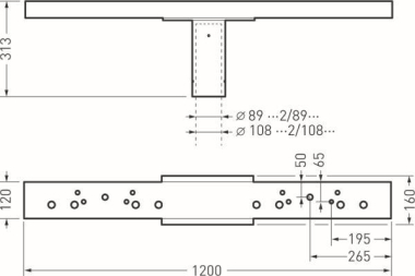 TRILUX 0805 Traverse S1 2/89 2x  8289200 