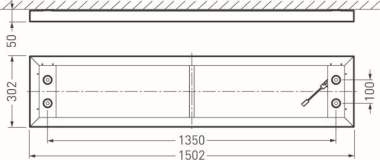 TRILUX 2350 G4 D3 PW19 4400-8MC  8537865 