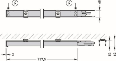 TRIL Lichtbänder -Tragprofile    8456500 