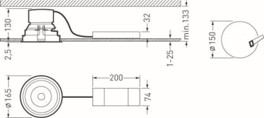 TRILUX SNS RC5 MRXFL-22 14-   9002015843 