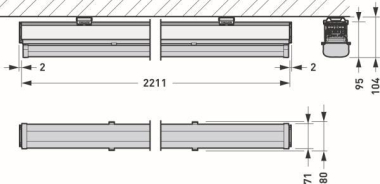TRIL Lichtbänder 78..E-Line   9002342500 