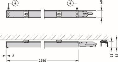TRIL Lichtbänder -Tragprofile    8452200 