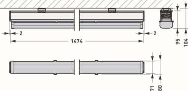 TRIL Lichtbänder 78..E-Line   9002343438 