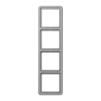 JG Rahmen 4fach                  CD584GR 