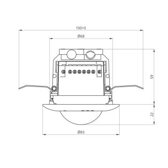 BEG 93580 PD2N-RF-    PD2N-RF-KNXs-DX-DE 