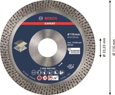 Bosch EXPERT HardCeramic      2608900654 