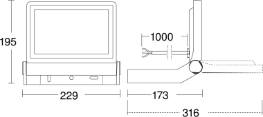 STEIN LED-Strahler 23W XLED ONE   065218 