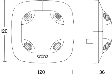 Steinel   PRAESENZMELDER DUALTECH KNX V3 