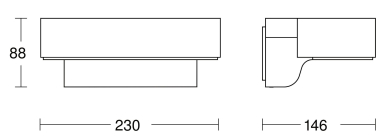 Steinel Außenleuchte o.Sensor    L 800 C 