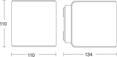 STEIN Sensorleuchte Cubo L840 IHF 055547 