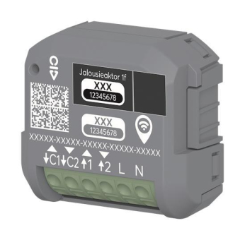 BJ Jalousieaktor 1-fach UP    62831 U-WL 