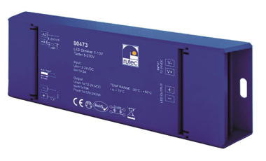 Rutec LED Dimmer 1-10V,Taster      80473 