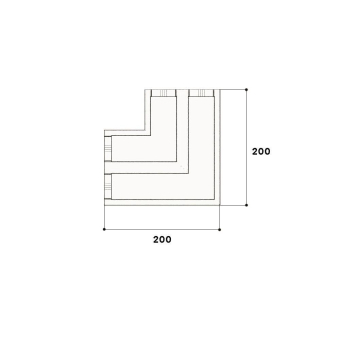 GGK 7981 Flachwinkel    MBR 65x130/45-FW 