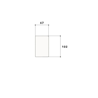 GGK Endplatte für BR 65x100/45      7932 