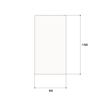 GGK Endplatte für FB 80x150         4498 