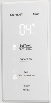 Hisense RL3N319NEIC inox Kühlschrank 