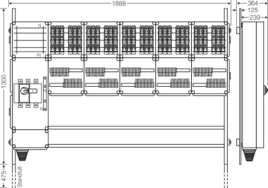 Hensel Ladeverteiler f. Mi EV 11kW 30000 
