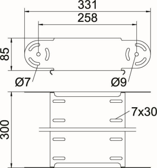 OBO RGBEV 830 FS Gelenkbogen-Element 