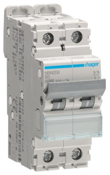 Hager Leitungsschutzschalter      NBN206 