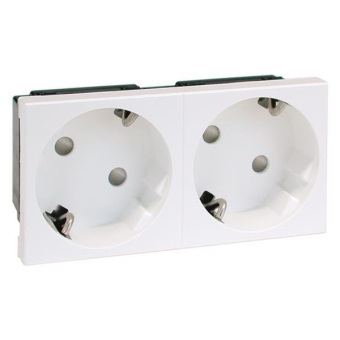 PEHA SCHUKO-Steckd.2-  6212.02 EMS SI WI 