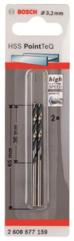 Bosch HSS-Spiralbohrer PointTeQ 