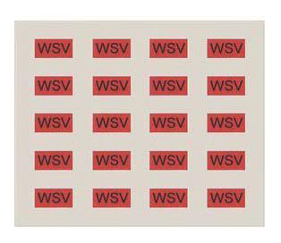 SIEM Beschriftungsbogen mit 20   5UH1086 