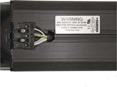 ELMEKO Schaltschrank-     SH 400L 230VAC 