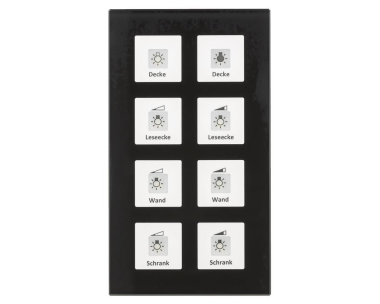 MDT RF-GTT8S.01 KNX RF+ Funk Glastaster 