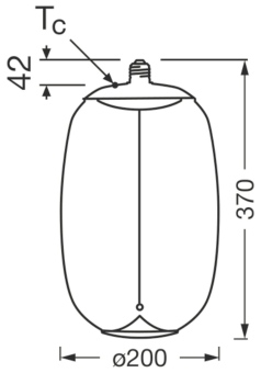 LEDV Vintage 1906 Filament Magnetic 