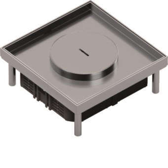 Hager Edelstahlkassette Q06   EKQ060TM15 