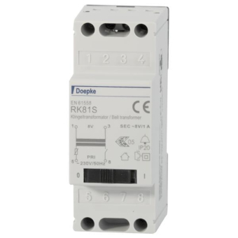 Doepke Klingeltransformator 1A 8V  RK81S 