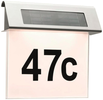 PAULM LED-Solar-Hausnummernleuchte 93765 