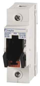 Doepke Sicherungslasttrenn-    D0-63A/1p 