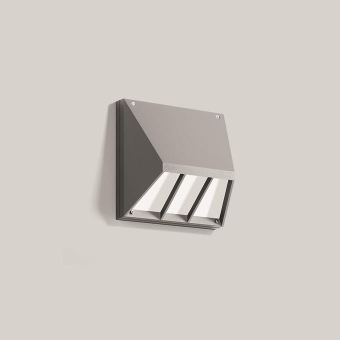 BEGA Wandleuchte silber 3000K   22292AK3 